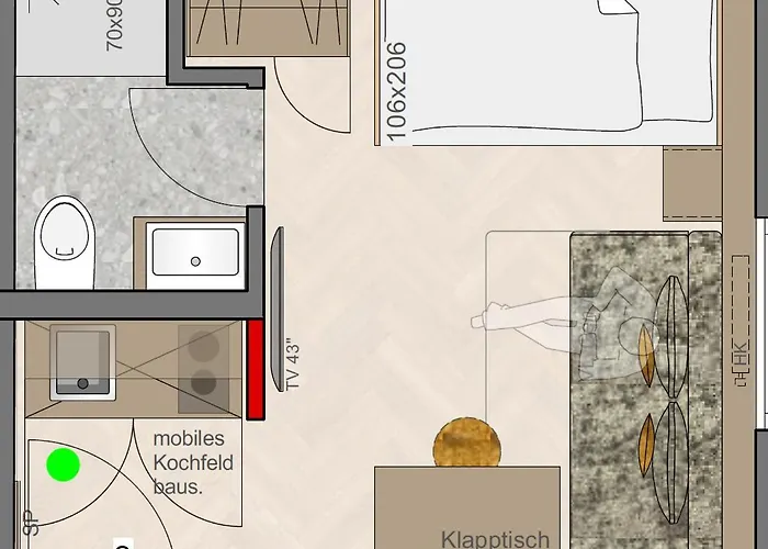 Ξενοδοχείο με διαμερίσματα Primera Smart Micro-apartments